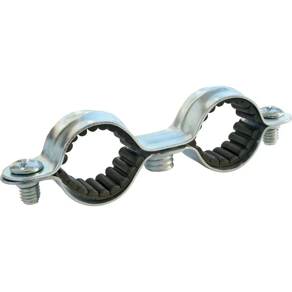 - Collier double isophonique diam 16 (x10 ) - Acier nickelé^Somatherm for you Hot