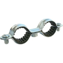 - Collier double isophonique diam 14 (x10 ) - Acier nickelé^Somatherm for you New