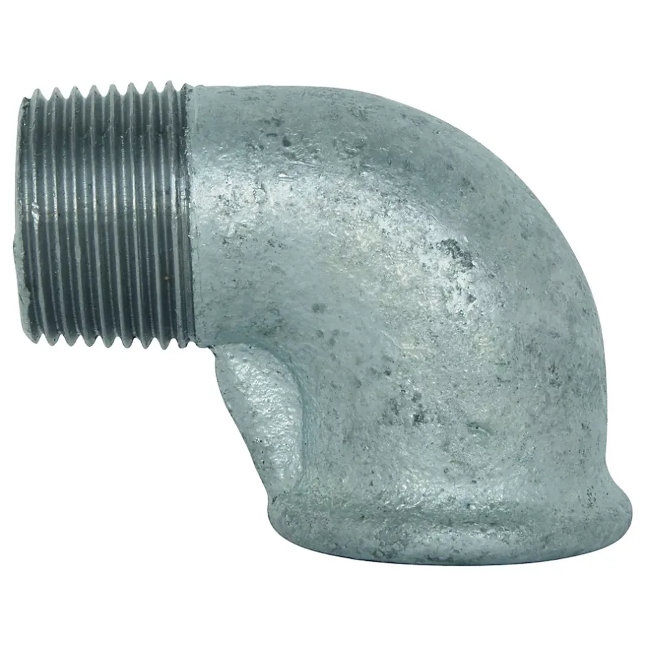 - Coude Fonte galva 90 Petit Rayon Mâle Femelle 15/21 N92-Somatherm for you Hot