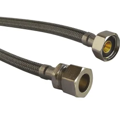 - Flexible sanitaire - Raccord bicone tube cuivre diam 14 - Femelle 1/2 L: 500mm DN8^Somatherm for you Hot