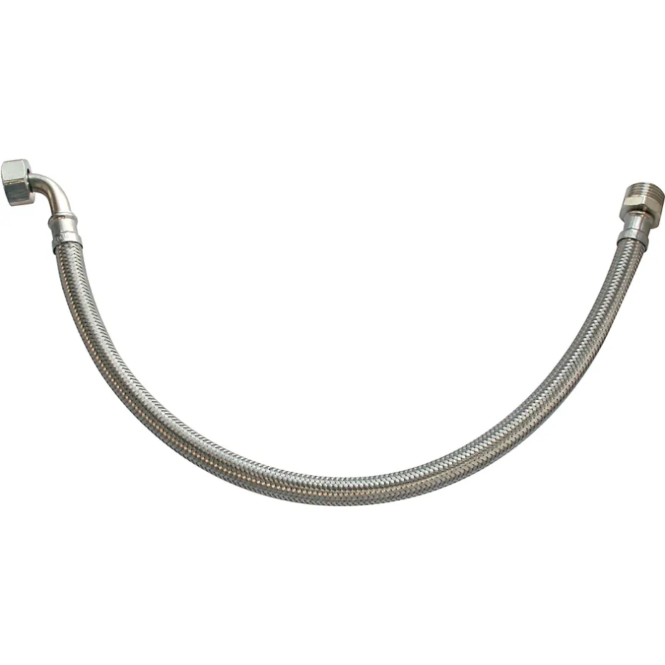 - Flexible sanitaire - Mâle 1/2 et écrou tournant coudé 1/2 - 500mm - DN10^Somatherm for you Best