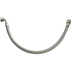 - Flexible sanitaire - Mâle 1/2 et écrou tournant coudé 1/2 - 1000mm - DN8-Somatherm for you Sale