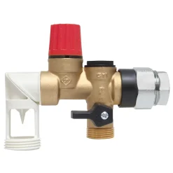 - Groupe double sécurité inox orientable + raccord diélectrique pour eau agressive-Somatherm for you