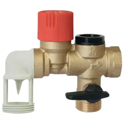 - Groupe de Sécurité NF 3/4 à garde d'air coudée - Siège inox pour eau agressive -^Somatherm for you Best