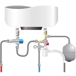 - Groupe de Sécurité NF 3/4 à garde d'air droite - Siège téflon pour eau calcaire --Somatherm for you Clearance