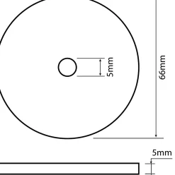 - Joint de soupape pour mécansime de WC Procher 66x5x5^Somatherm for you Outlet