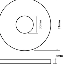 - Joint pour mécansime de chasse 71x30x4-Somatherm for you Hot