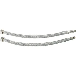 - Lot 2 flexibles sanitaires 300 mm DN8 F 3/8 - M 10/100 dont 1 avec prolongateur-Somatherm for you Best