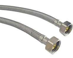 - Lot de 2 flexibles sanitaires - Mâle 3/8 écrou tournant 3/8 - 300mm - DN8^Somatherm for you Sale