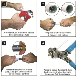 - Lot de 10 tés à sertir multicouche 16-Somatherm for you Clearance