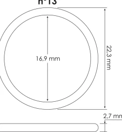 - Lot de 5 joints toriques n 13-Somatherm for you Outlet