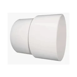 - Manchon plastique blanc long 113mm, raccordement M93mm F100mm^Somatherm for you Hot