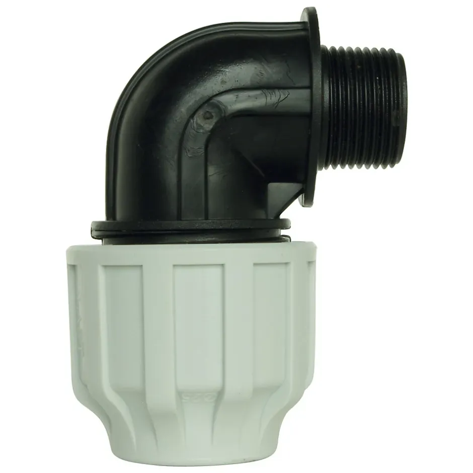 - Raccord plastique coudé pour tube PE diam 25 mm - Mâle 3/4-Somatherm for you Clearance