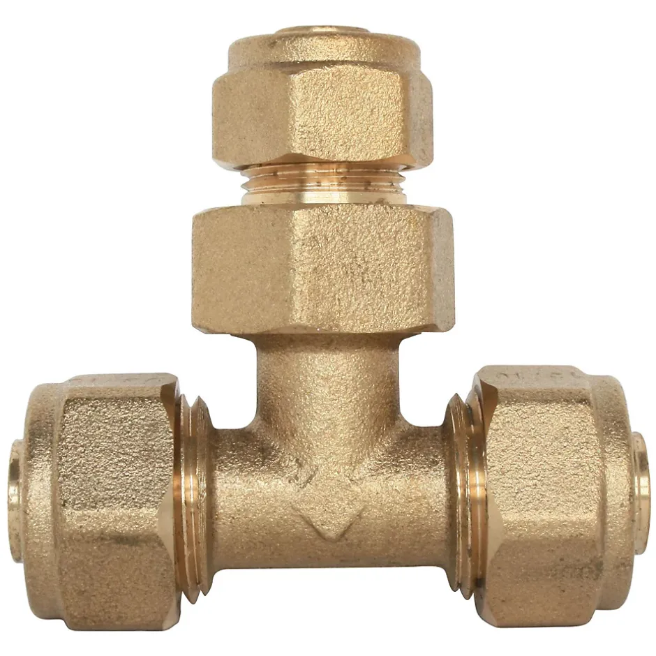 - Raccord à compression - té réduit - PER diam 16-diam 12-diam 16-Somatherm for you Best