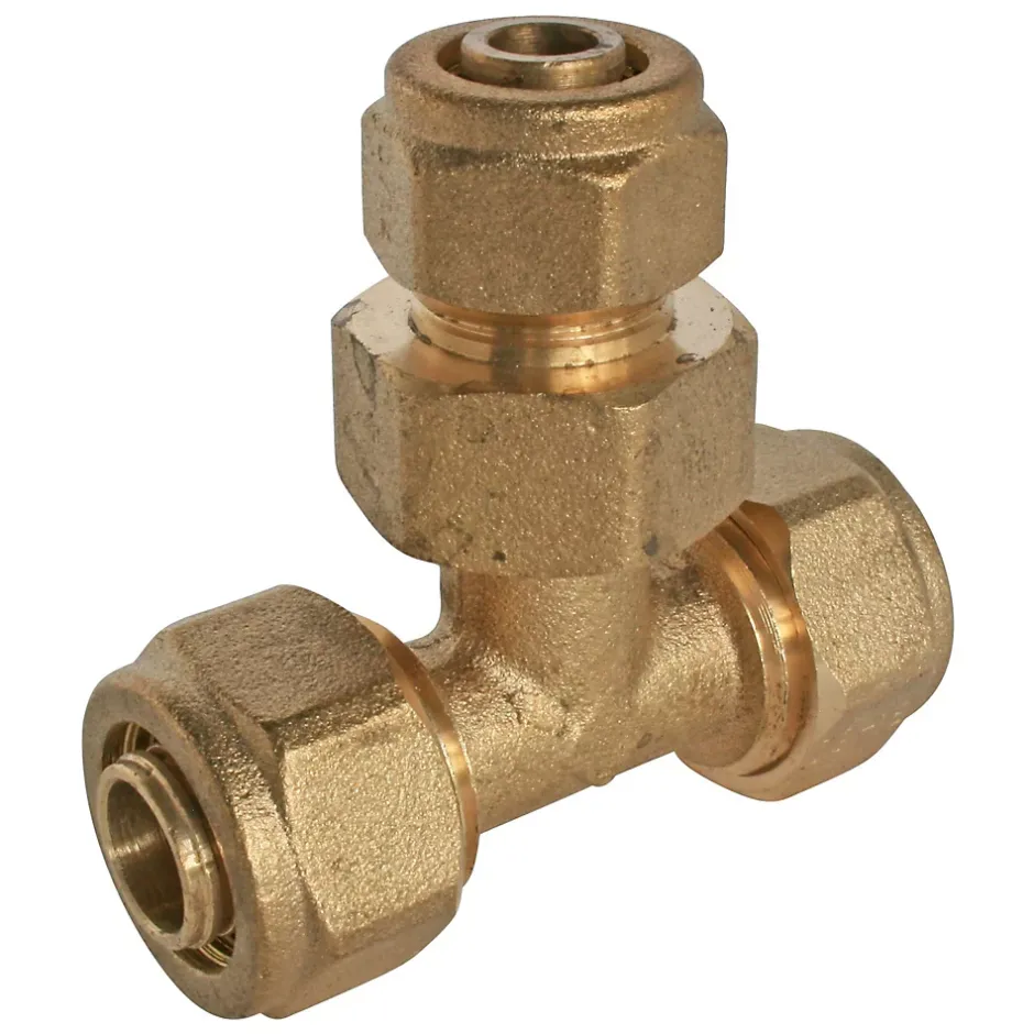 - Raccord à compression - té réduit - PER diam 16-diam 12-diam 16-Somatherm for you Best