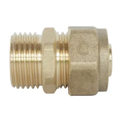 - Raccord droit à visser pour tube PER diam 12 -Male 12/17 par lot de 5^Somatherm for you Outlet