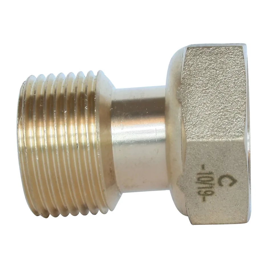- Raccord 2 pièces pour compteur - Ecrou 20/27 / Mâle 15/21-Somatherm for you Best