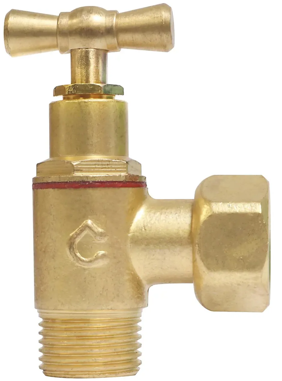 - Robinet de WC équerre laiton brut M12/17 - Ecrou Prisonnier 12/17^Somatherm for you Clearance