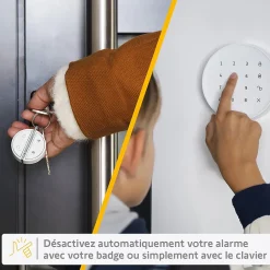 1875254 – Home Alarm Advanced Max, Système d’alarme maison connecté haut de gamme avec détecteurs, sirènes et accessoires-Somfy