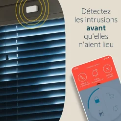 1875254 – Home Alarm Advanced Max, Système d’alarme maison connecté haut de gamme avec détecteurs, sirènes et accessoires-Somfy