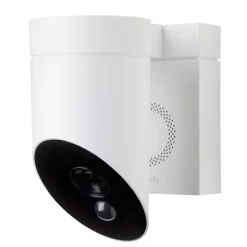 1875326 - Outdoor Camera 2 blanche - Caméra de surveillance extérieure wifi avec détection intelligente - 1080p Full HD - Sirène 110 dB-Somfy Hot