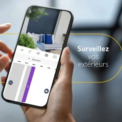 1875326 - Outdoor Camera 2 blanche - Caméra de surveillance extérieure wifi avec détection intelligente - 1080p Full HD - Sirène 110 dB-Somfy Hot