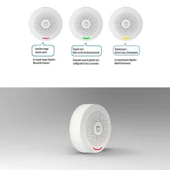 Système d'Alarme Domestique sans fils WiFi Smart Home, detecteur de mouvement Wireless avec Application Tuya Smart Life-Somlife Clearance