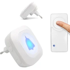 Sonnette cinétique easy - Portée 100m-Fishtec Outlet