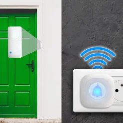 Sonnette cinétique easy - Portée 100m-Fishtec Outlet