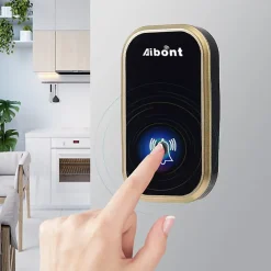 Sonnette sans fil extérieure automatique étanche sans pile monobloc^Deko Discount