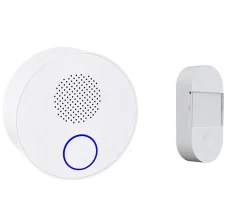 SONNETTE SANS FIL PRISE SECTEUR PLUG + 2USB (USB-A et USB-C)-Optex