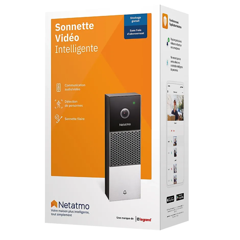 Sonnette vidéo filaire intelligente^Netatmo Sale