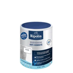 Sous-couche anti-humidité intérieur mat 0,75L-Ripolin Outlet