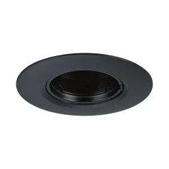 Spot encastré Kit de 10 fixe rond 90mm GU10 max. 10x10W 230V gradable Noir-Paulmann Outlet