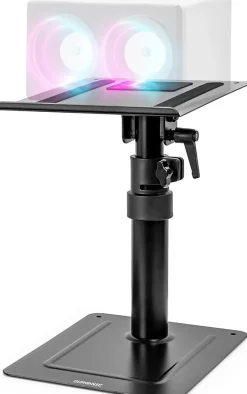 SPS20 Support d'enceintes de bureau Hauteur réglable Inclinable Rotatif Sur socle 24 x 20 cm Charge max 5 kg^Duronic Hot