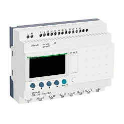 Sr2b201b Schneider - Automate Relais Intelligent Compact Zelio Logic - 20 E S - 24 Vca - Horloge + Afficheur-Schneider Electric Online