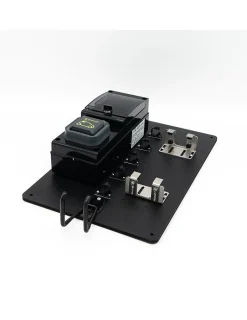 Station D'accueil Pour Chargeur Mobile équipée D'une Prise Green'up-Carré Rouge Hot