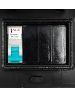 Station D'accueil Pour Chargeur Mobile équipée D'une Prise Green'up-Carré Rouge Hot