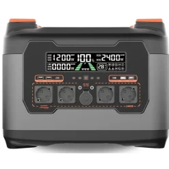 Station Électrique Portable S2400 avec Micro-onduleur 800W - Batterie LiFePO4 2047Wh - Recharge Rapide - Générateur Compact-Kodak Discount