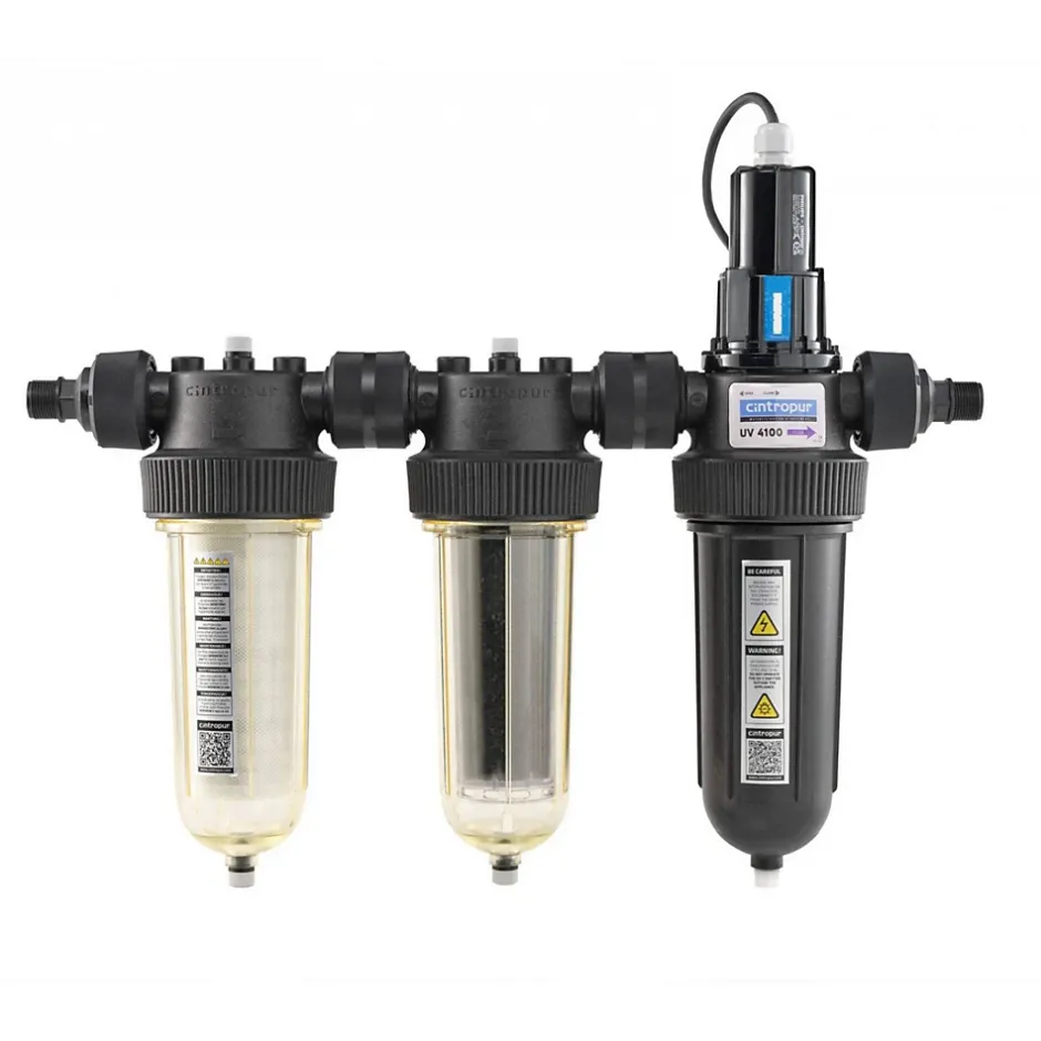 Stérilisateur Uv Eau 40w - Trio-uv 4100-Cintropur