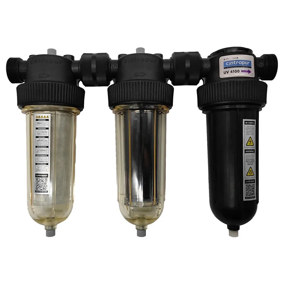 Stérilisateur Uv Eau 40w - Trio-uv 4100-Cintropur