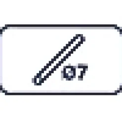 Stylo à colle Ø7mm EG PEN, pour loisirs créatifs-Rapid Best