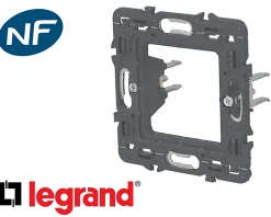 Support de fixation 1 poste Mosaic & Céliane composable à griffes-Legrand Outlet