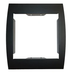 Support grillage rigide & palissade Noir mat sablé RAL 9005MS^Renz Outlet