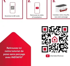 Support mural de fixation Instafix pour chauffe-eau --Ariston Clearance