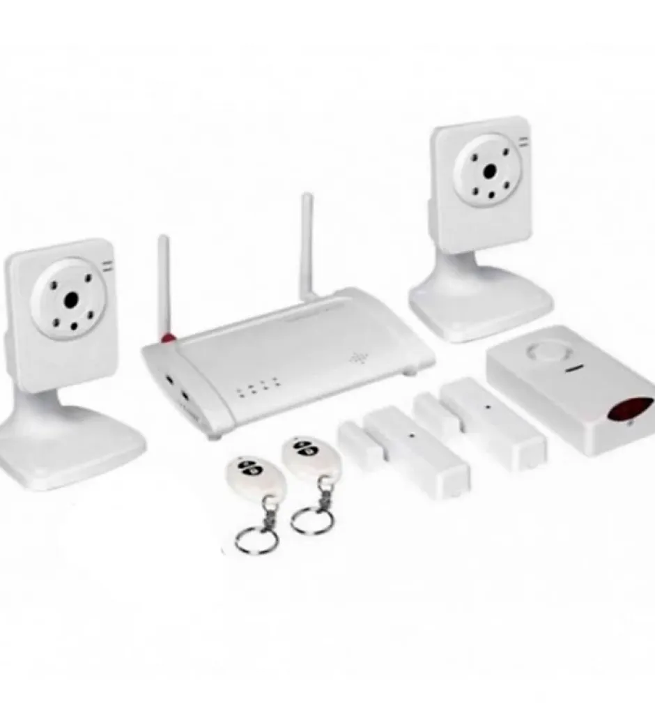 Système Alarme et video Surveillance Wifi Maison Connecté PackOP Link 110764^Avidsen Sale