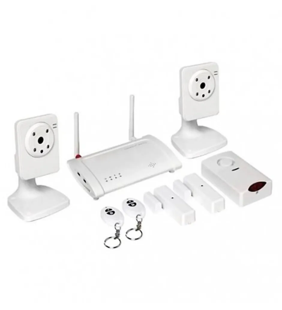Système Alarme et video Surveillance Wifi Maison Connecté PackOP Link 110764^Avidsen Sale