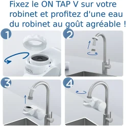 Système de filtration sur robinet ON TAP V^Brita Clearance