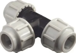 Té à compression PEHD Ø25 mm 16bar^Fitt Clearance