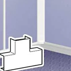 Té de dérivation pour mur et plafond 20 x 12,5 mm^Legrand Best